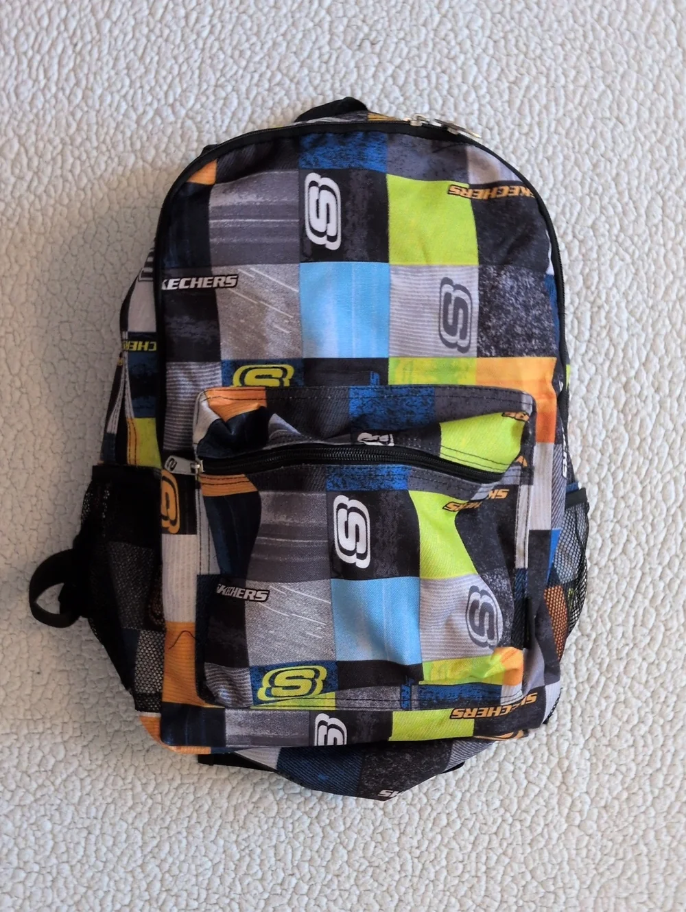 Skechers Academia Retro Patchwork Collegiate Backpack Gorpcore